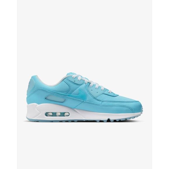Nike Air Max 90 Blue Chill/Blue Chill-White FD0734-442 Men's - Picture 3 of 4